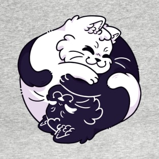 Ying yang cat T-Shirt